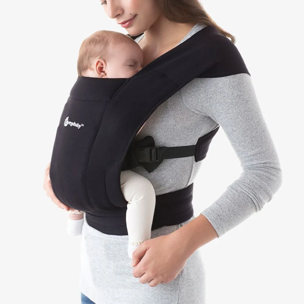 Embrace Ergo Carrier Cozy - Pure Black