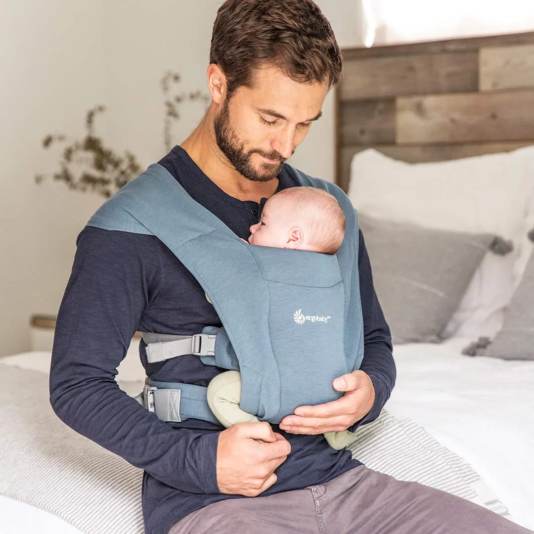 Ergobaby Embrace Newborn Carrier - Oxford Blue