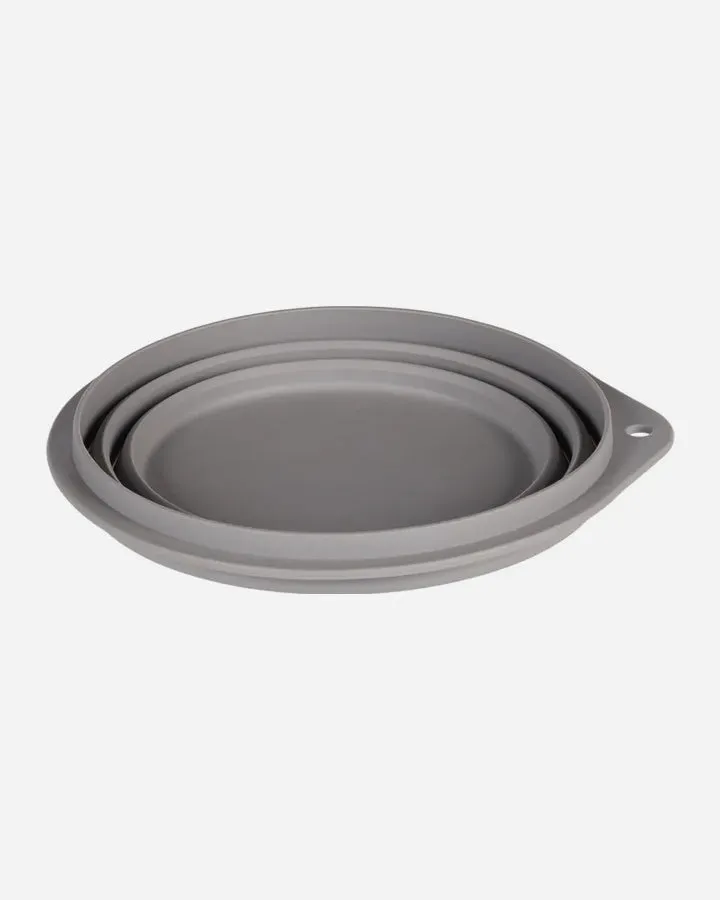 Falda Foldable Travel Bowl - Grey - 1000ml