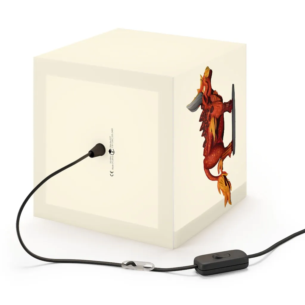 Fire Bull Personalized Lamp