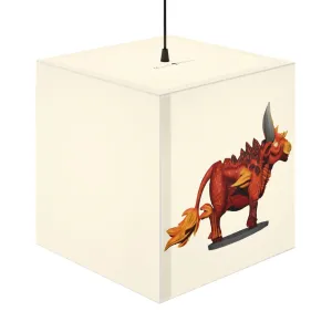 Fire Bull Personalized Lamp