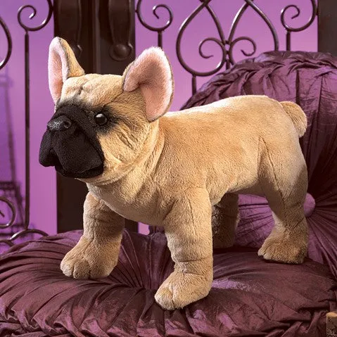 Folkmanis french bulldog puppet