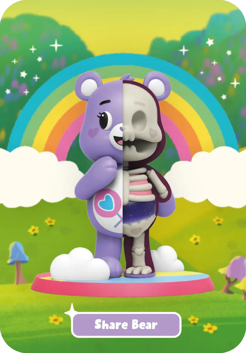 Freeny’s Hidden Dissectibles: Carebears