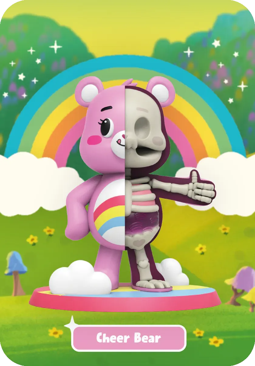 Freeny’s Hidden Dissectibles: Carebears