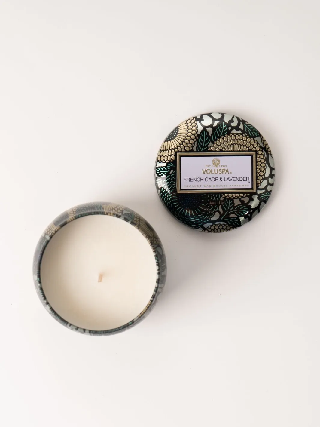 French Cade Lavender Mini Tin Candle