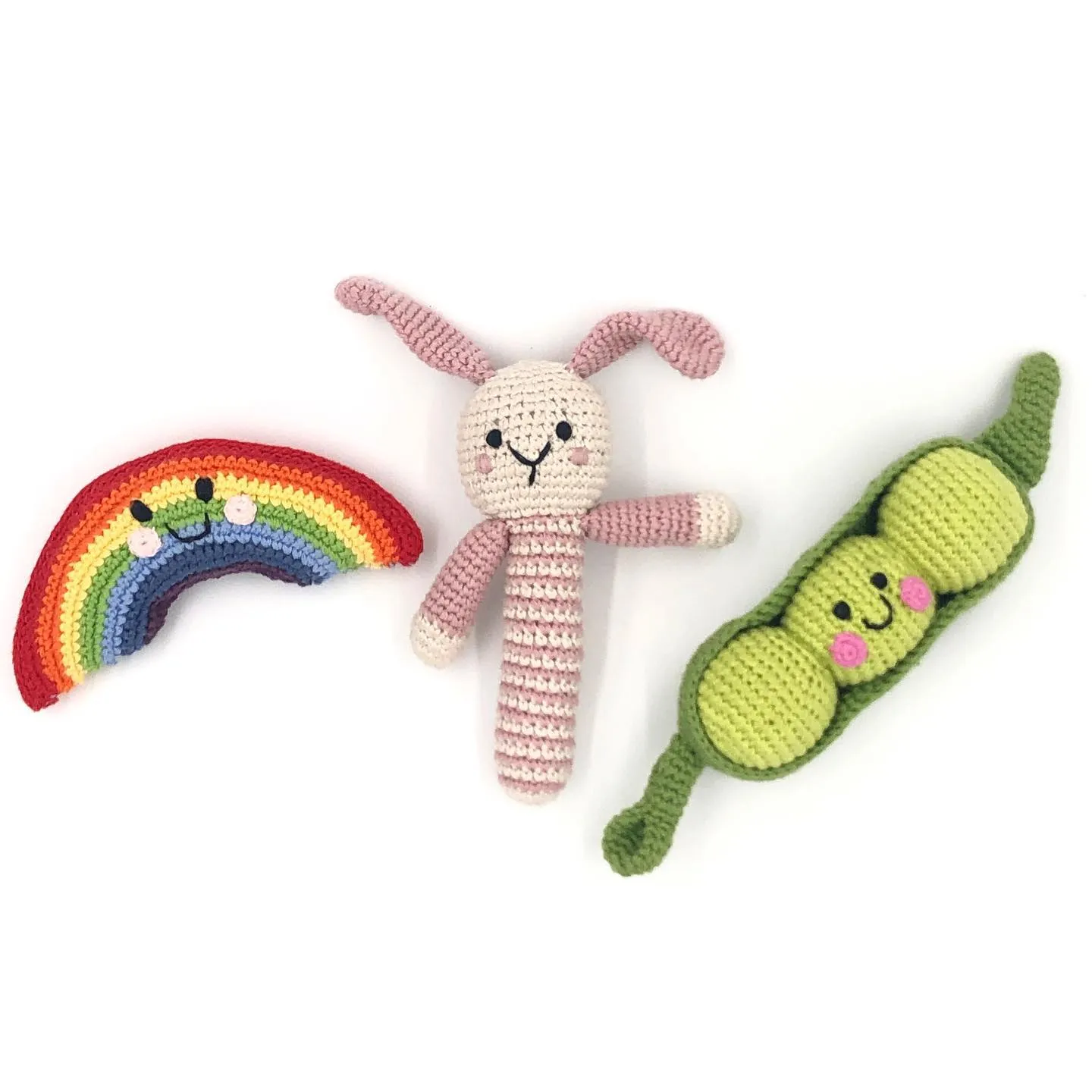 Friendly Rainbow Rattle