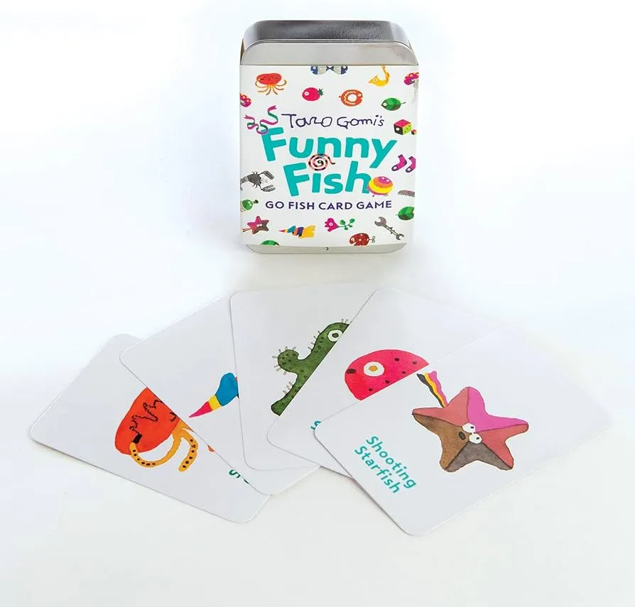 Funny Fish Go Fish Card Game