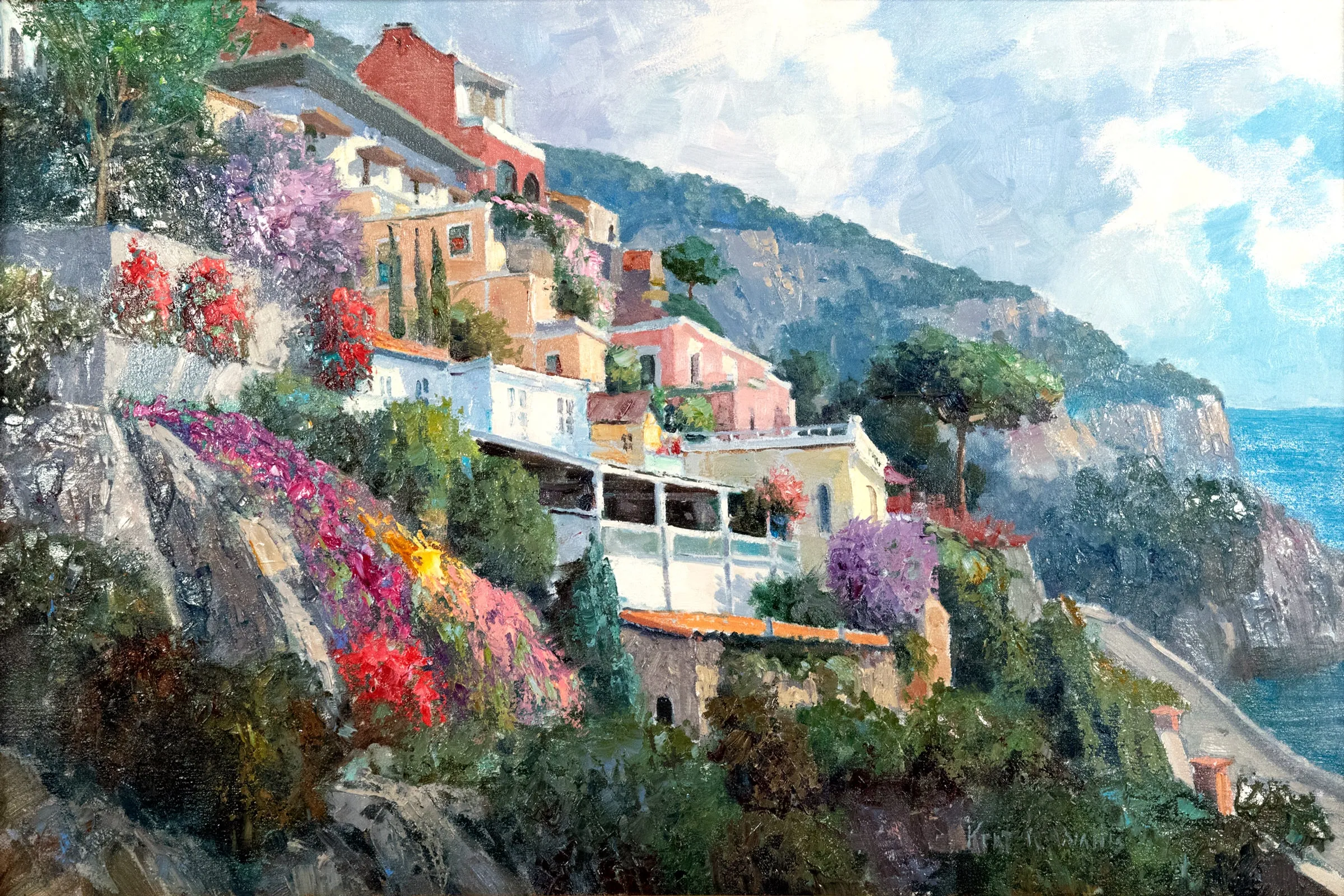 Gorgeous Positano by Kent R. Wallis