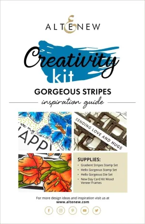 Gorgeous Stripes Creativity Kit Inspiration Guide