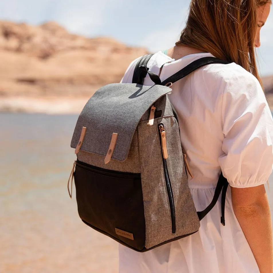 Graphite & Black Meta Backpack