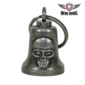 Gun Metal Skull Gargoyle Bell w/ Carrier Bag