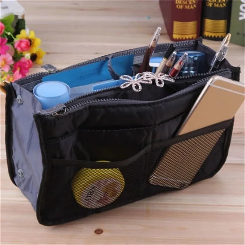 Handbag Insert Organizer Bag Large Liner Cosmetic Traveler Purse