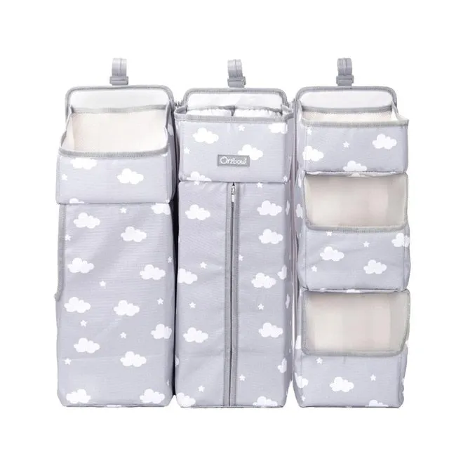 Hanging Baby Crib Organizer Bags