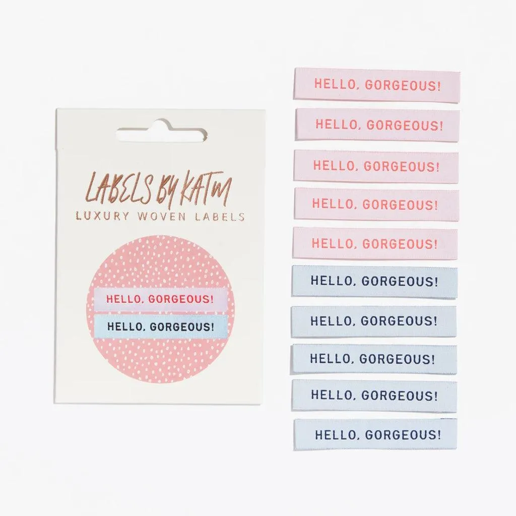 Hello Gorgeous - Labels by KATM