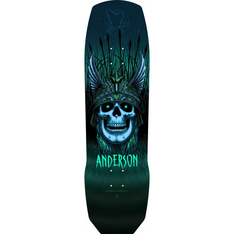 Heron Skull Teal (Andy Anderson) Pro Deck - 9.13