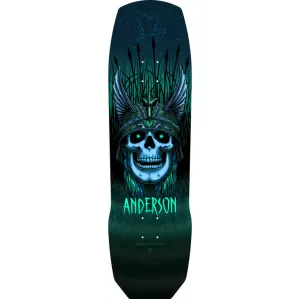 Heron Skull Teal (Andy Anderson) Pro Deck - 9.13