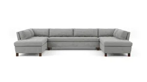 Home Sweet Home U-Shaped Bumper Sectional (75" x 139" x 75")