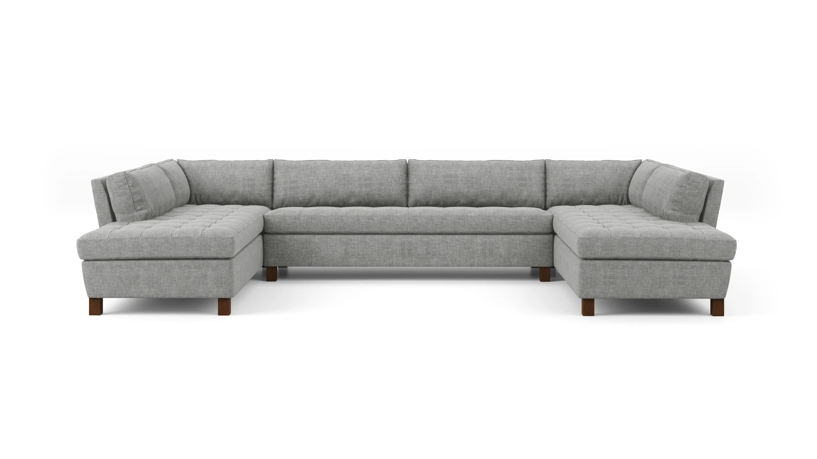 Home Sweet Home U-Shaped Bumper Sectional (95" x 139" x 95")