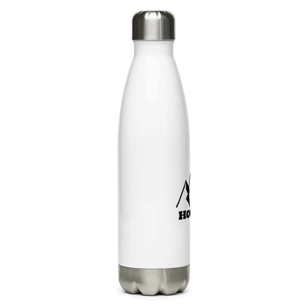 Hoodoo Logo Stainless Steel Water Bottle