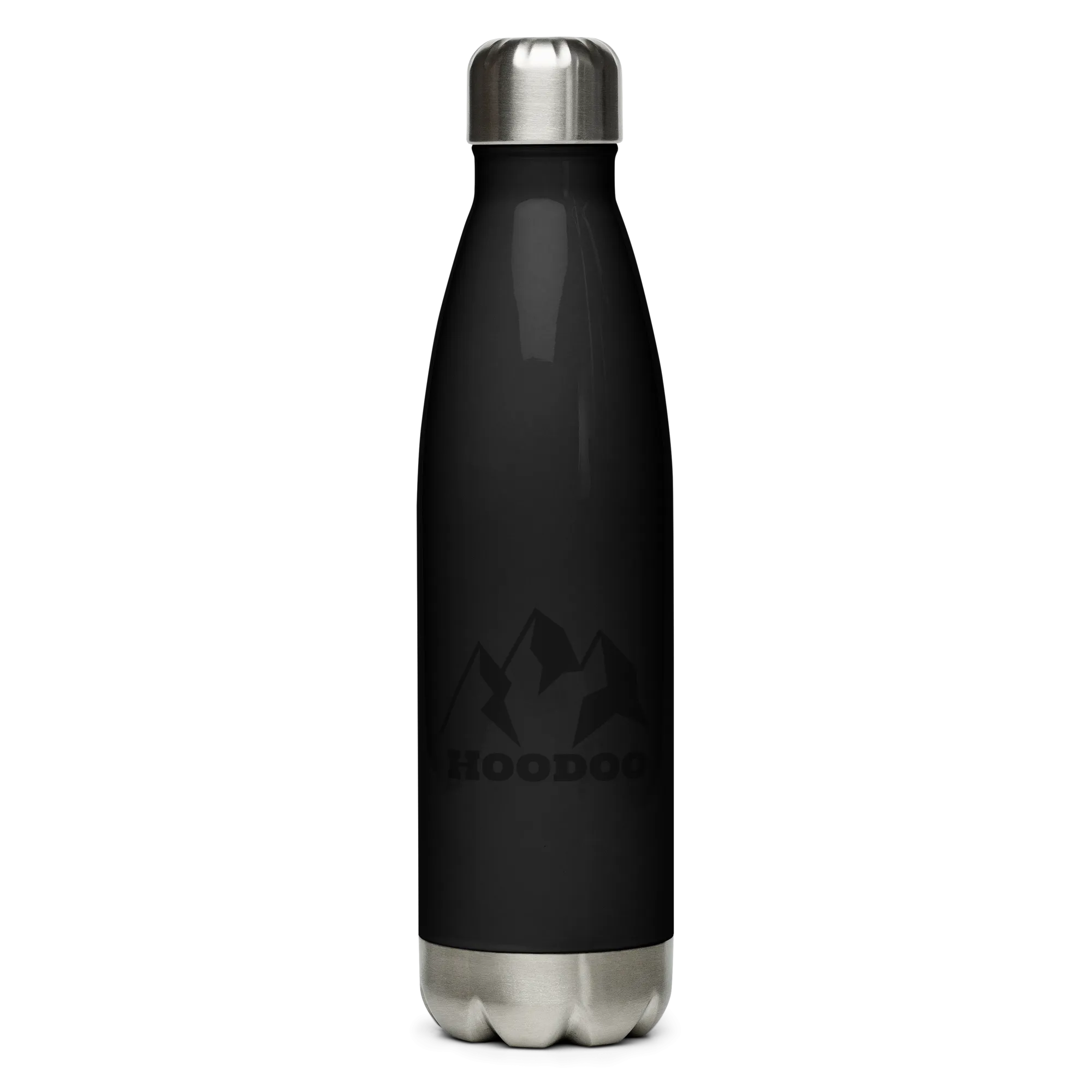 Hoodoo Logo Stainless Steel Water Bottle