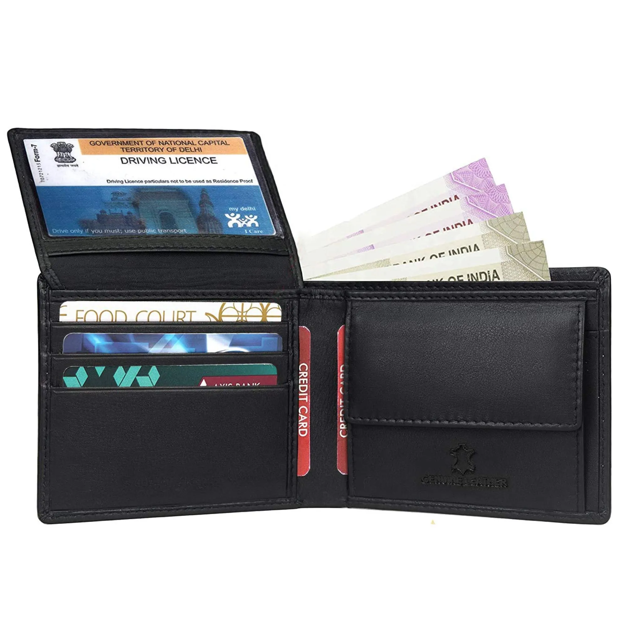 HOUSTON RFID Protected Leather Wallet  for Men