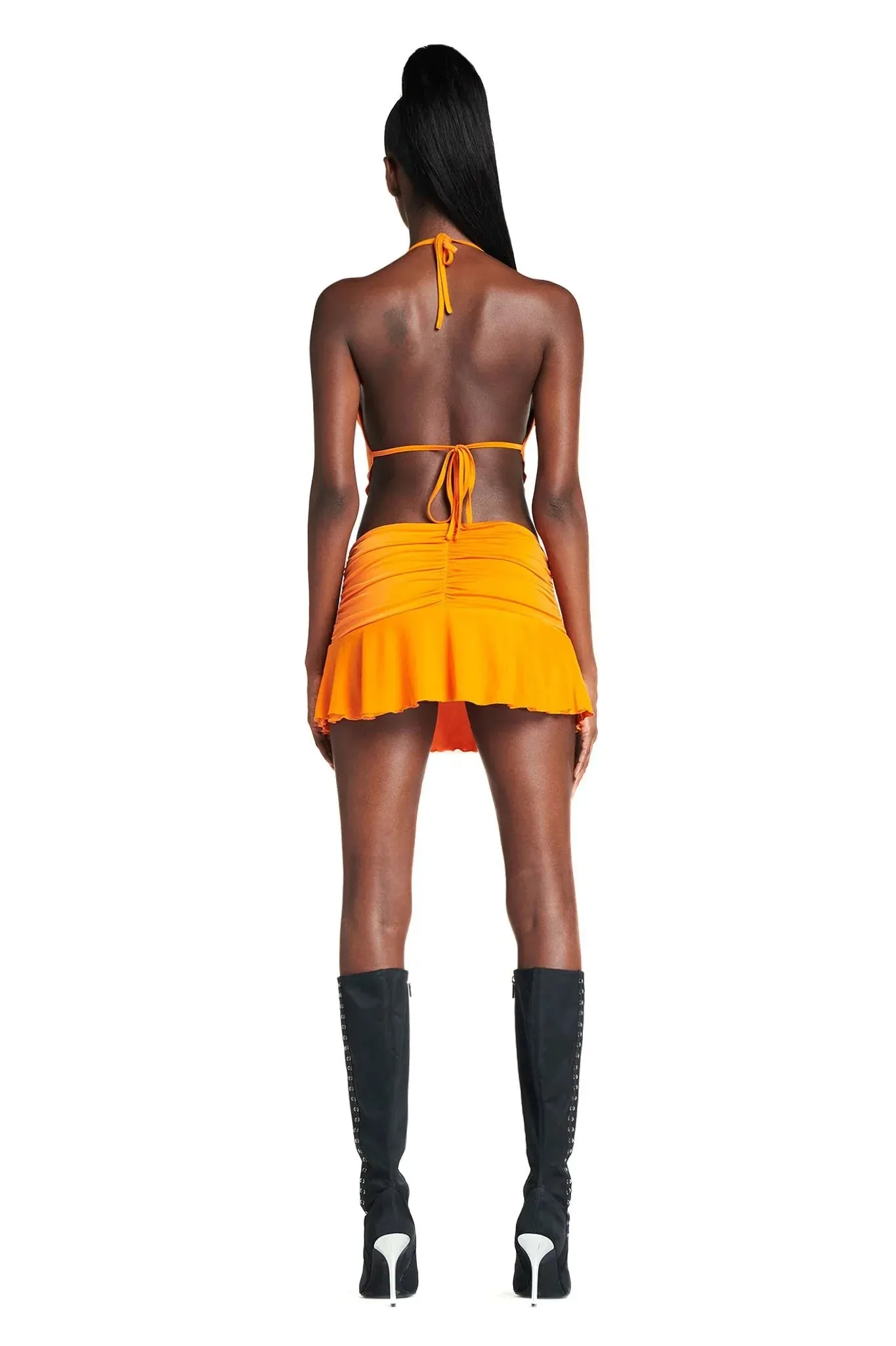 I.AM.GIA Orange Stylish Circe Skirt