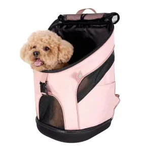 Ibiyaya Ultralight Pro Backpack Pet Carrier Coral Pink