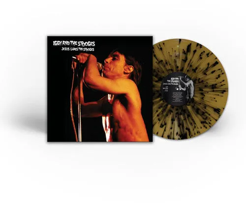 IGGY & STOOGES / Jesus Loves The Stooges (Black & Gold Splatter)