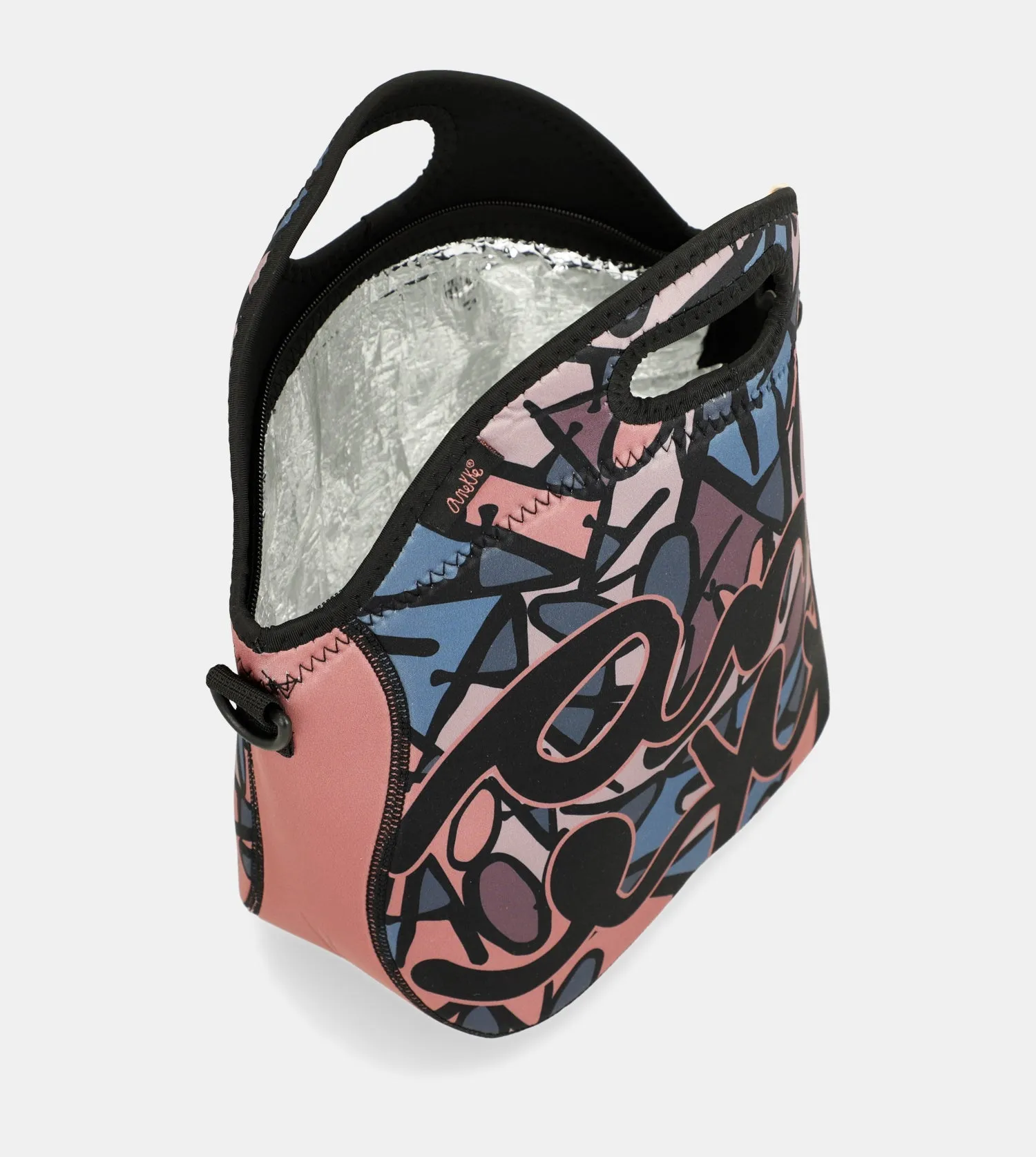 Imaginary neoprene food carrier bag