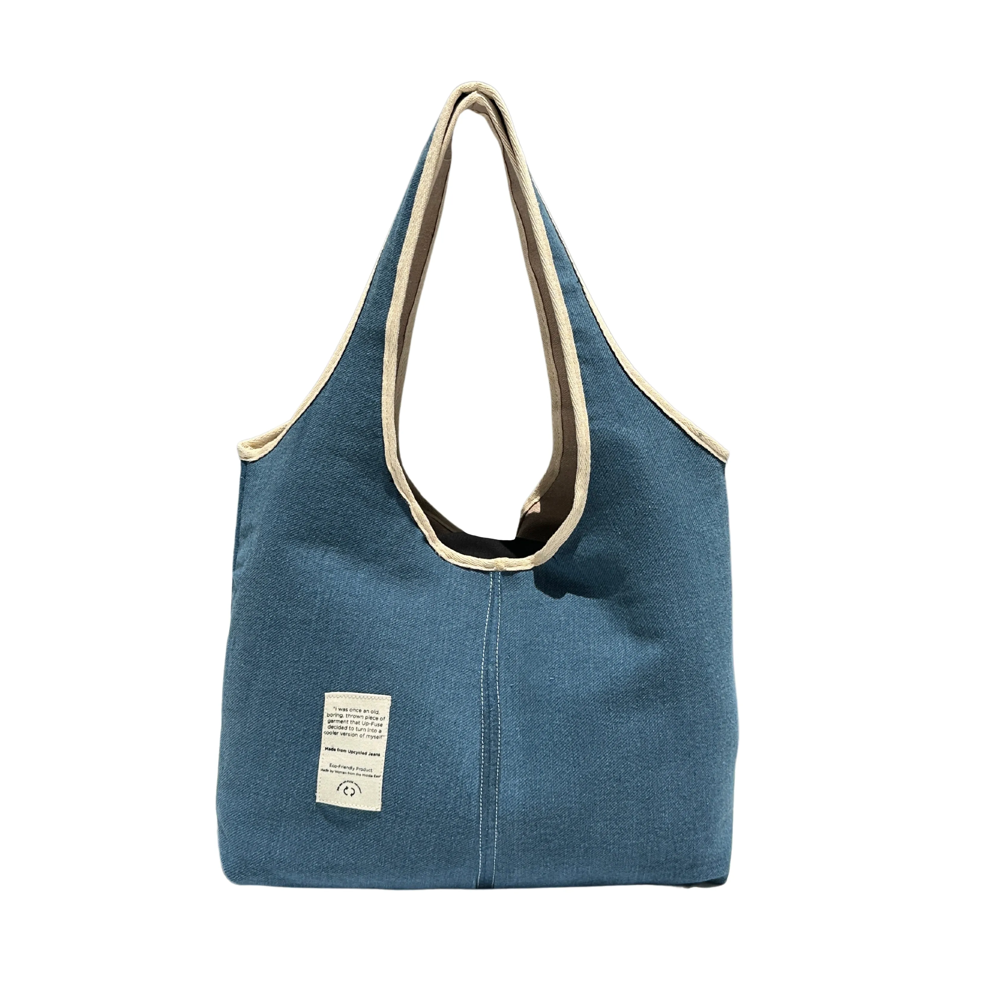 Jean-ius Reversible Tote Bag - Blue