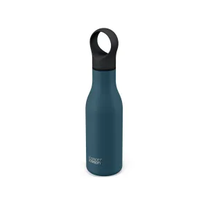 Joseph Joseph Loop 500ml Stainless-steel Vacuum Insulated Water Bottle Blue