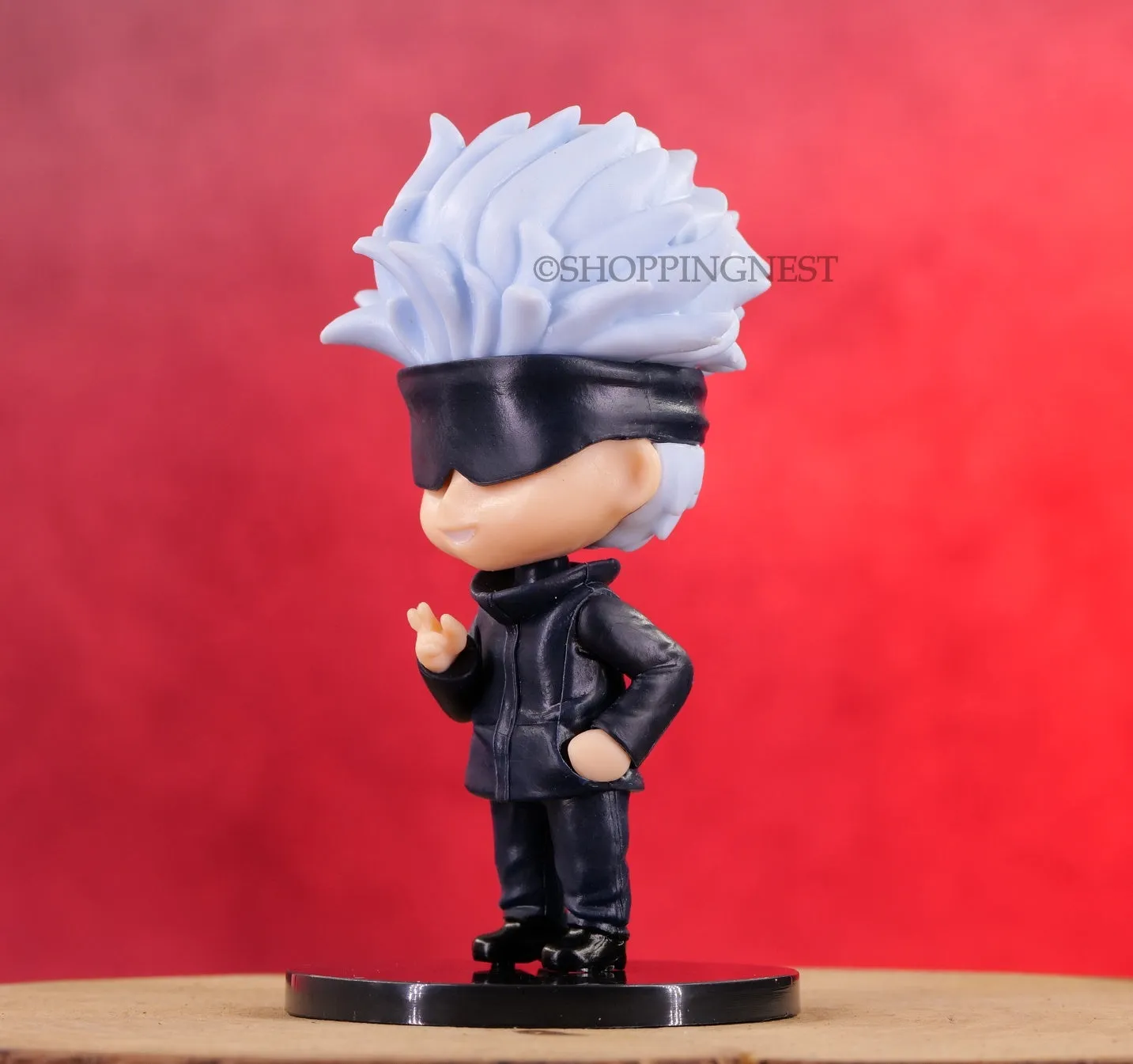 Jujutsu Kaisen Gojo Satoru  PVC Figurine Toy Desktop Doll Set B  Action Figure  | 9.5 Cms |