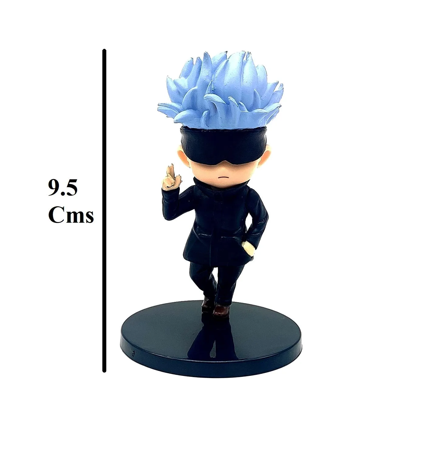 Jujutsu Kaisen Gojo Satoru  PVC Figurine Toy Desktop Doll Set B  Action Figure  | 9.5 Cms |