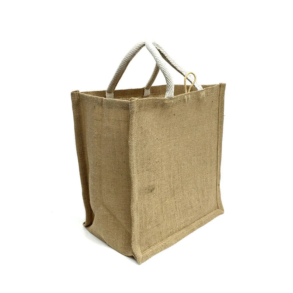 Jute Supermarket Bag-Square(JB-11)