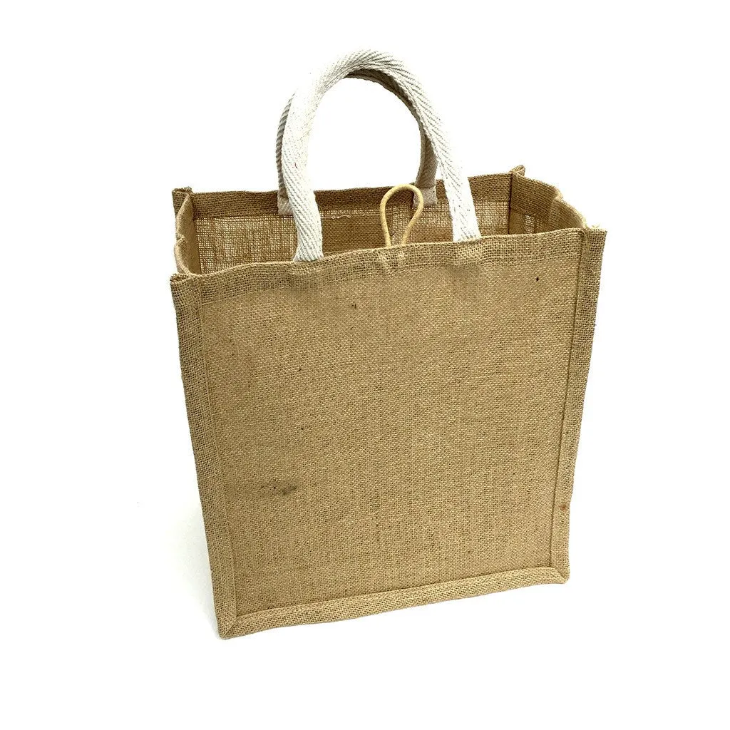 Jute Supermarket Bag-Square(JB-11)