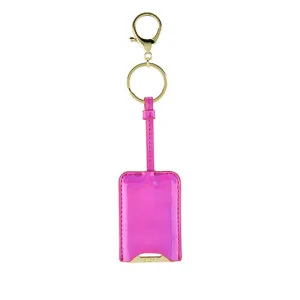 KeyFab: PinkBottle Opener Key Chain with vinyl cover