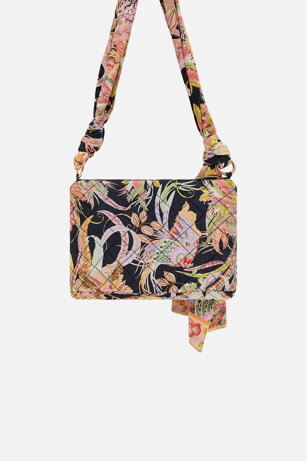 KNOTTED SCARF SHOULDER BAG LADY OF THE MOON