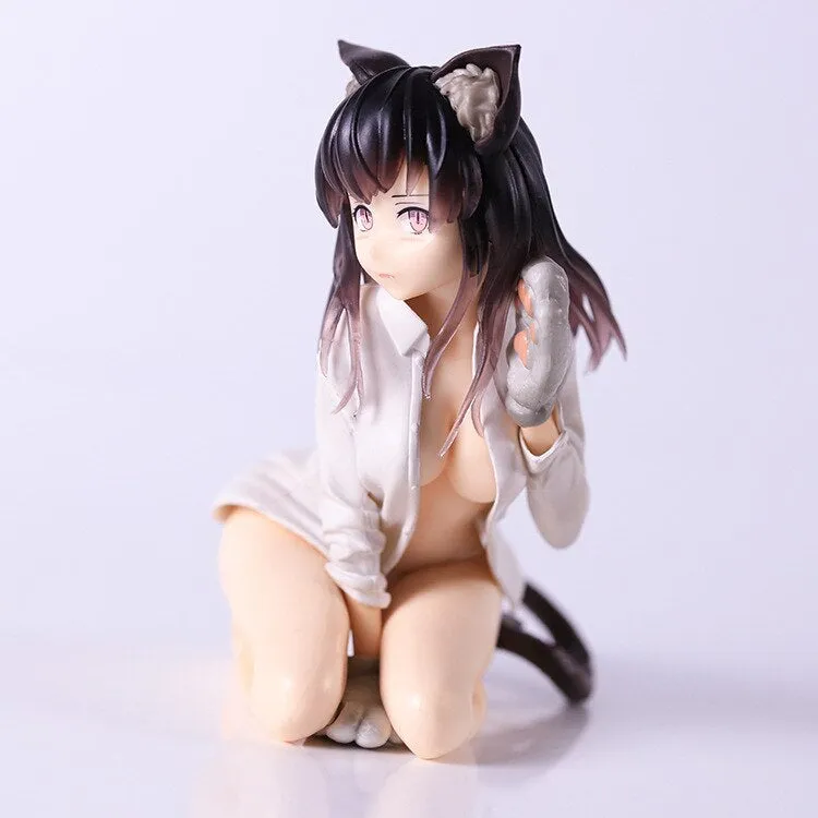 Koyafu Cat Girl Mia PVC Action Figure  | 14 Cms |