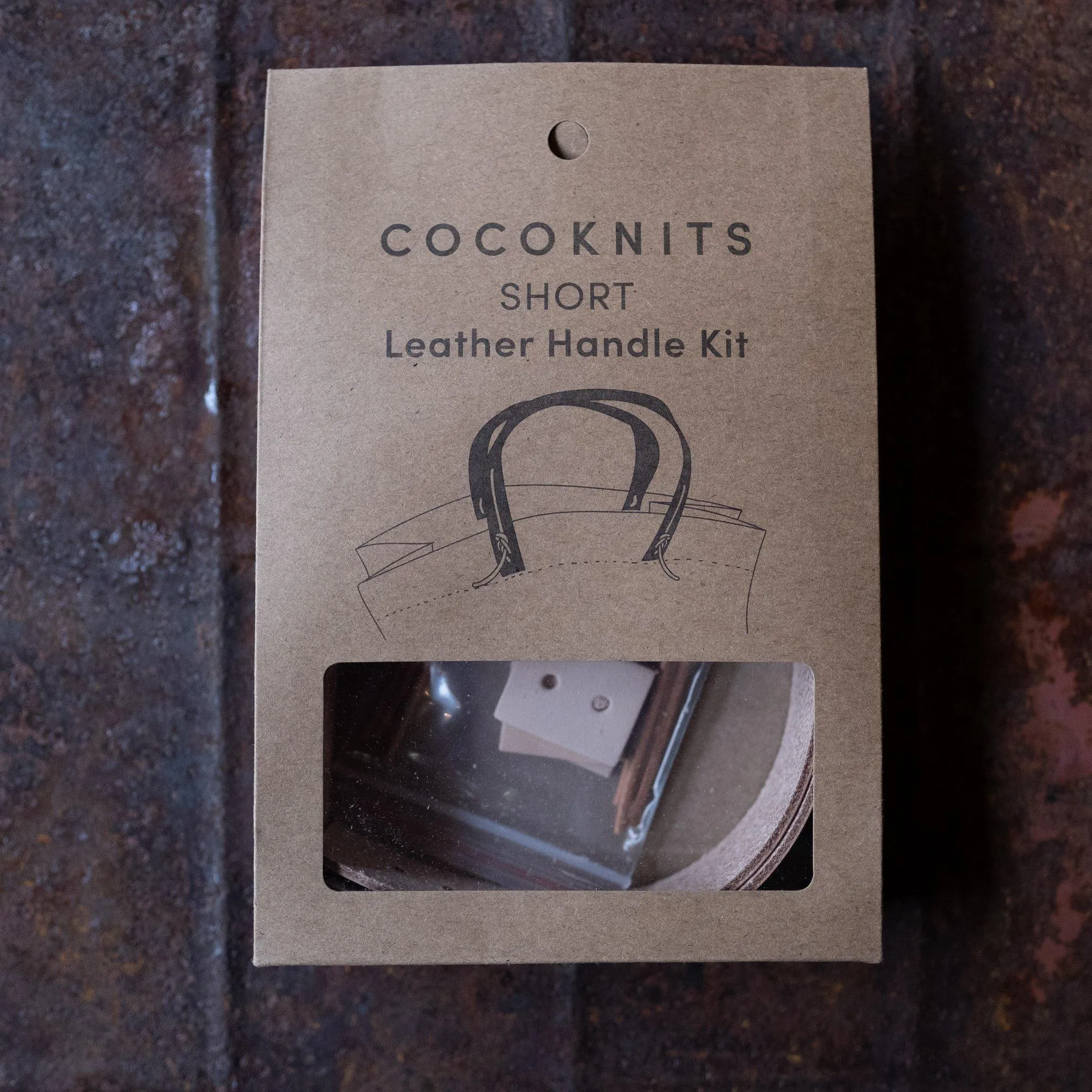 Kraft Caddy and Handles - Cocoknits