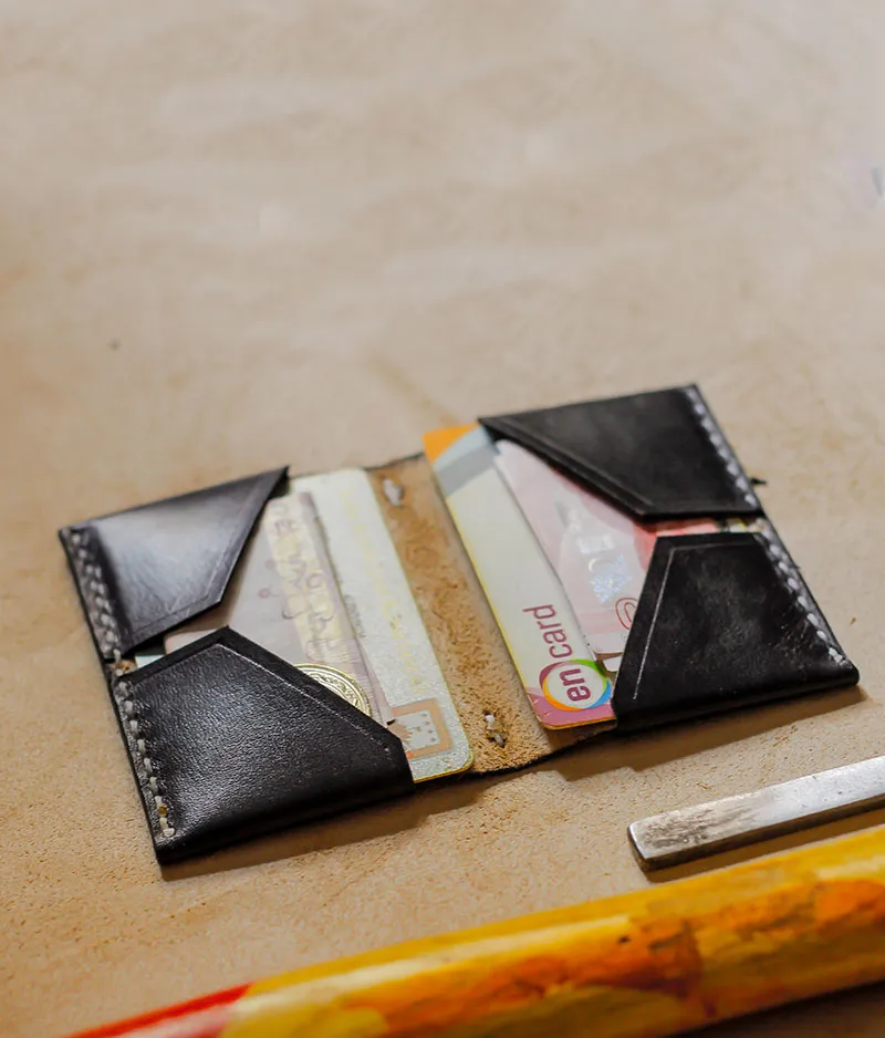 Leather Business Card Wallet - Bosell