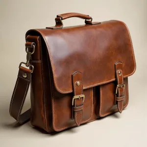 Leather Messenger Bag For Men Wilderpath