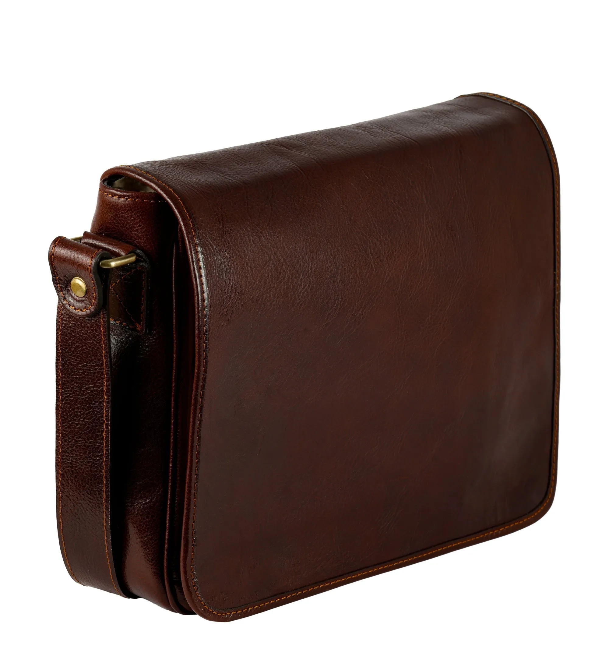 Leather Messenger Bag – The Stranger