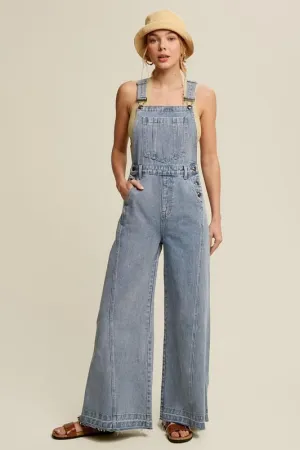 Light Denim Overalls