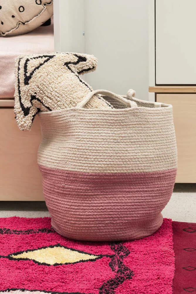 Lorena Canals Basket Zoco Ash Rose-Natural