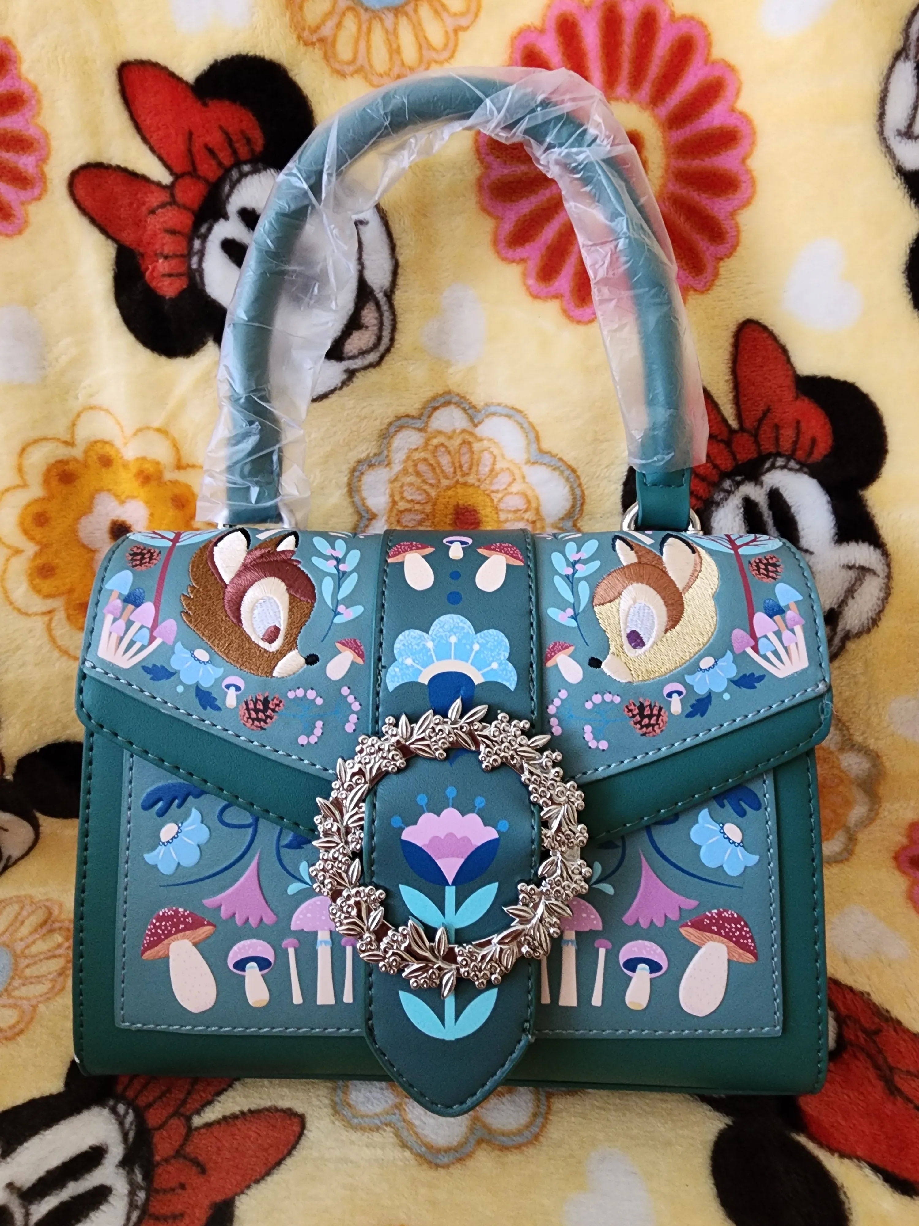 Loungefly Disney Bambi and Friends Winter Wonderland Handbag