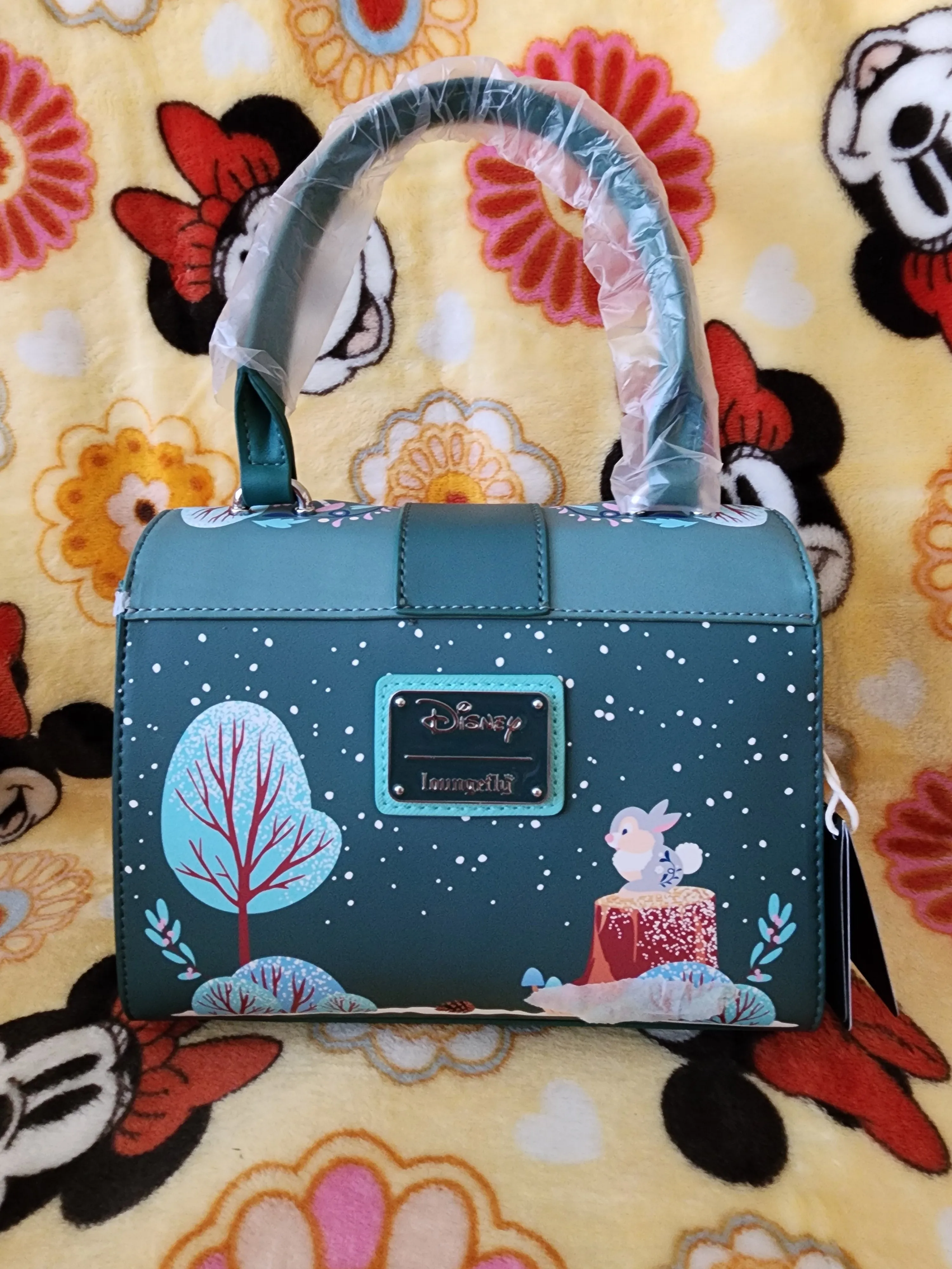 Loungefly Disney Bambi and Friends Winter Wonderland Handbag