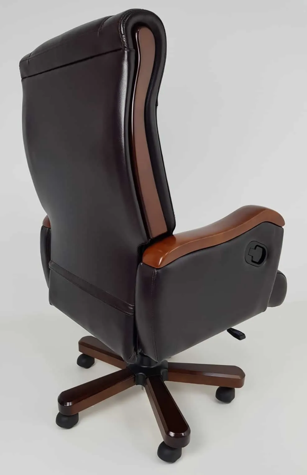 Luxury Brown Leather Executive Office Chair CHA-1832ABR