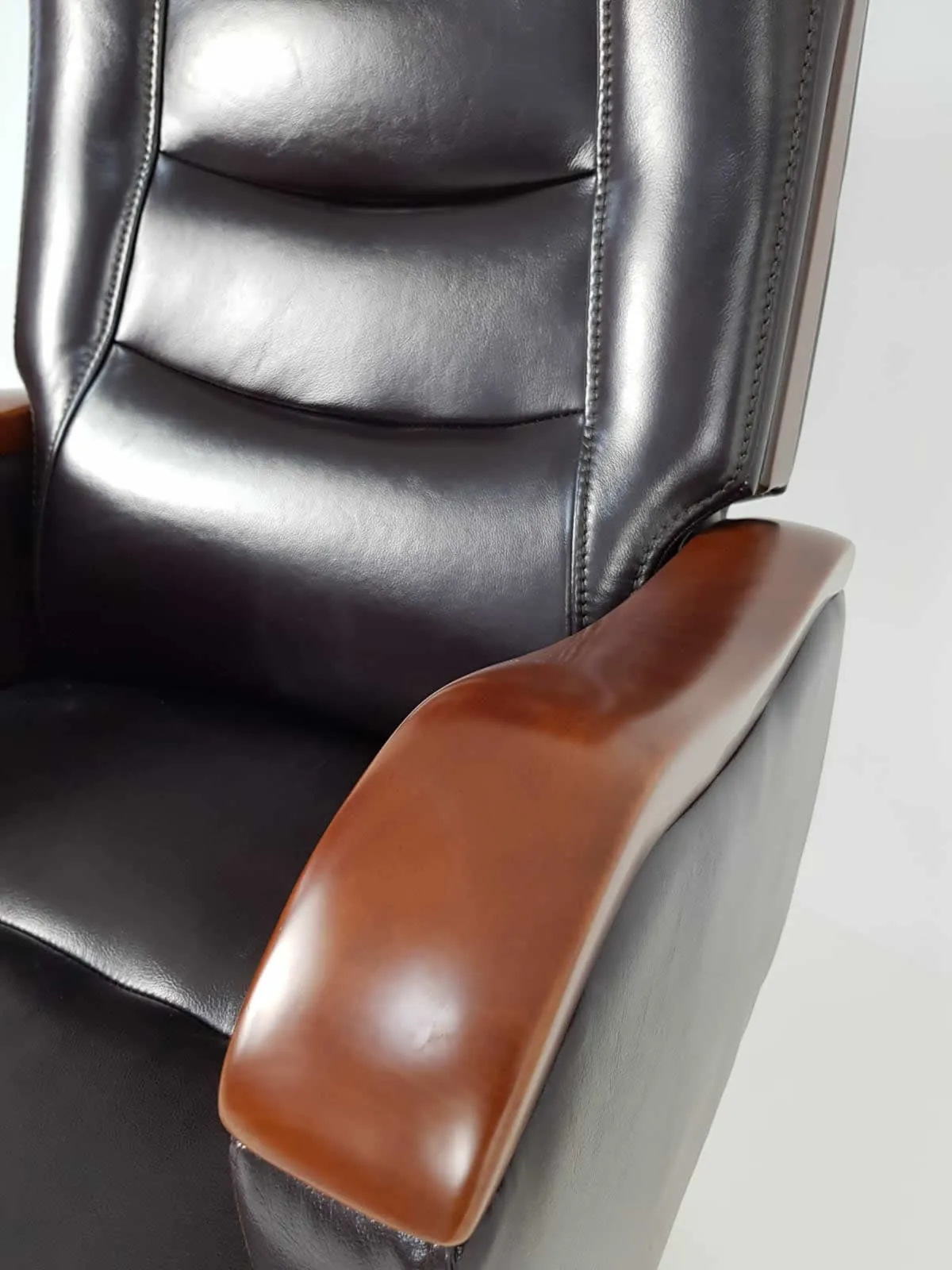 Luxury Brown Leather Executive Office Chair CHA-1832ABR