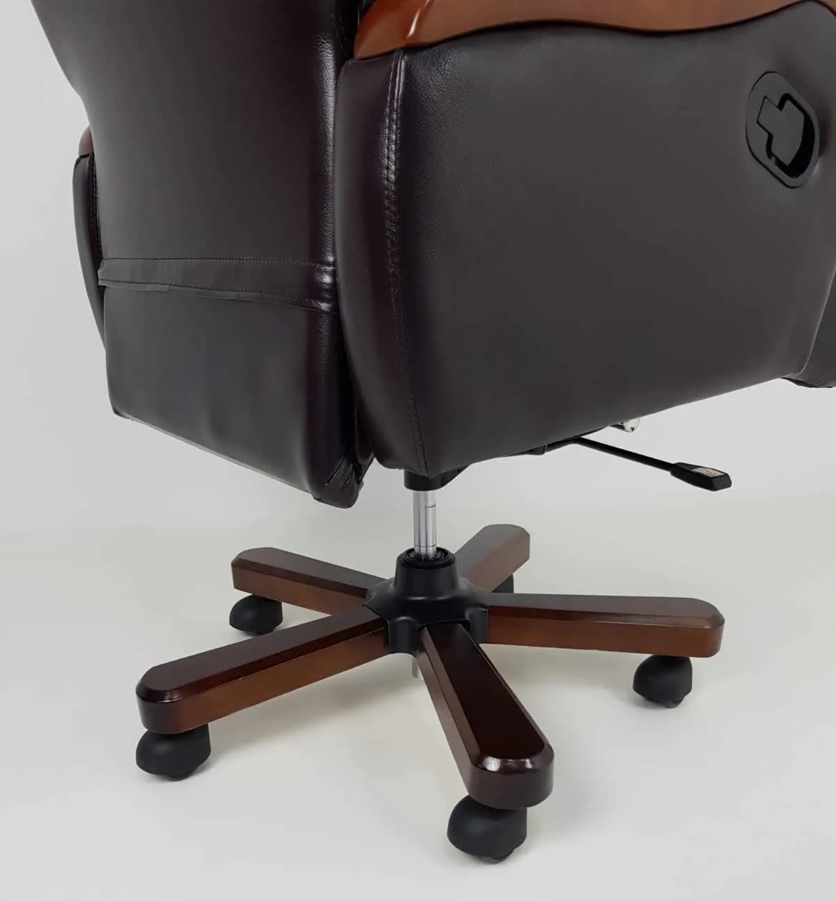 Luxury Brown Leather Executive Office Chair CHA-1832ABR