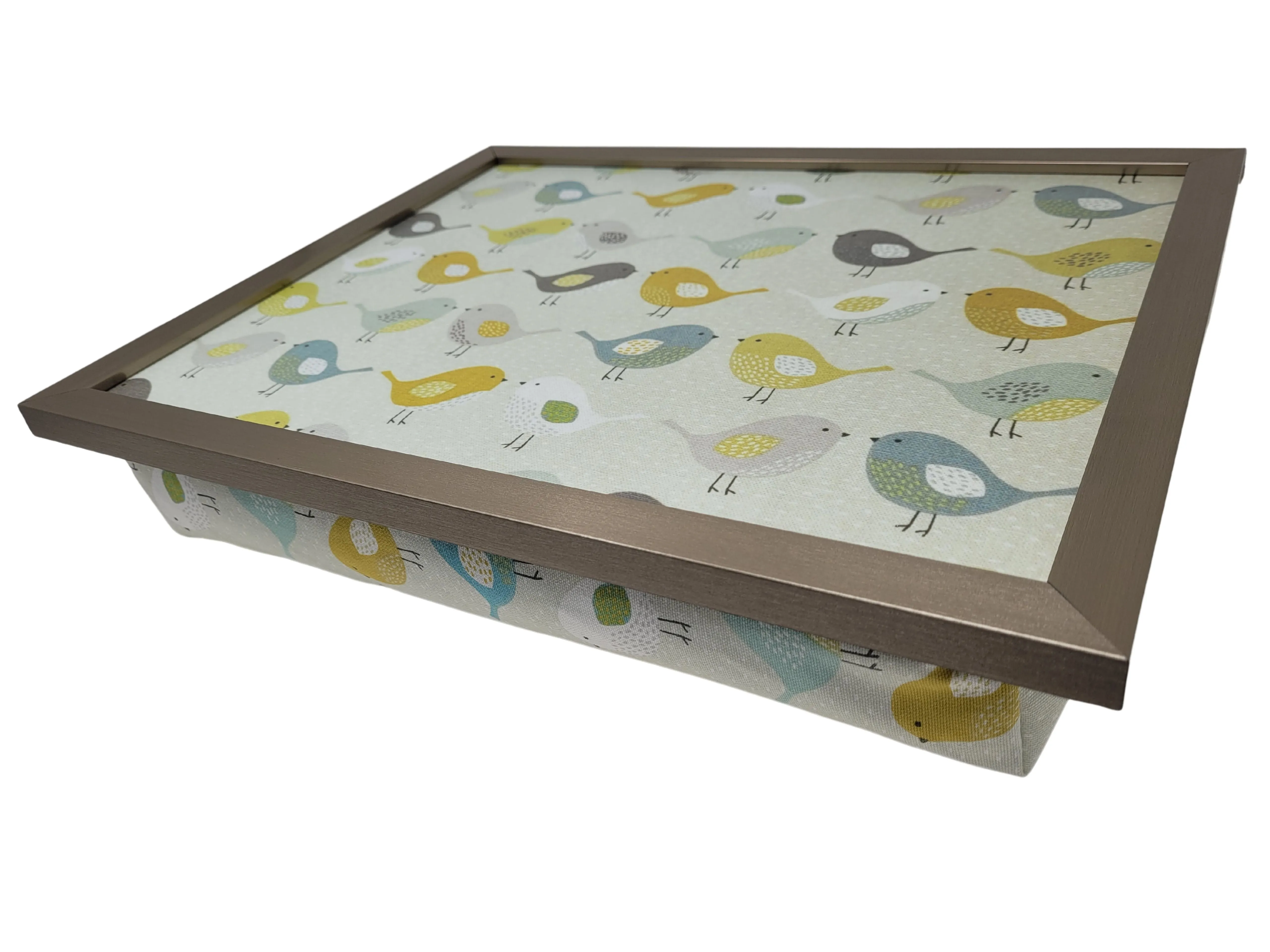 Luxury Lap Tray With Bean Bag from Made in the Mill - Birds Design